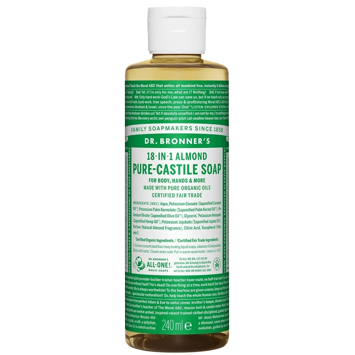 Dr. Bronner's Pure Castile Liquid Soap