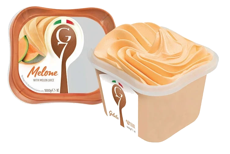 Melone 1l G7 Ekte Italiensk Iskrem