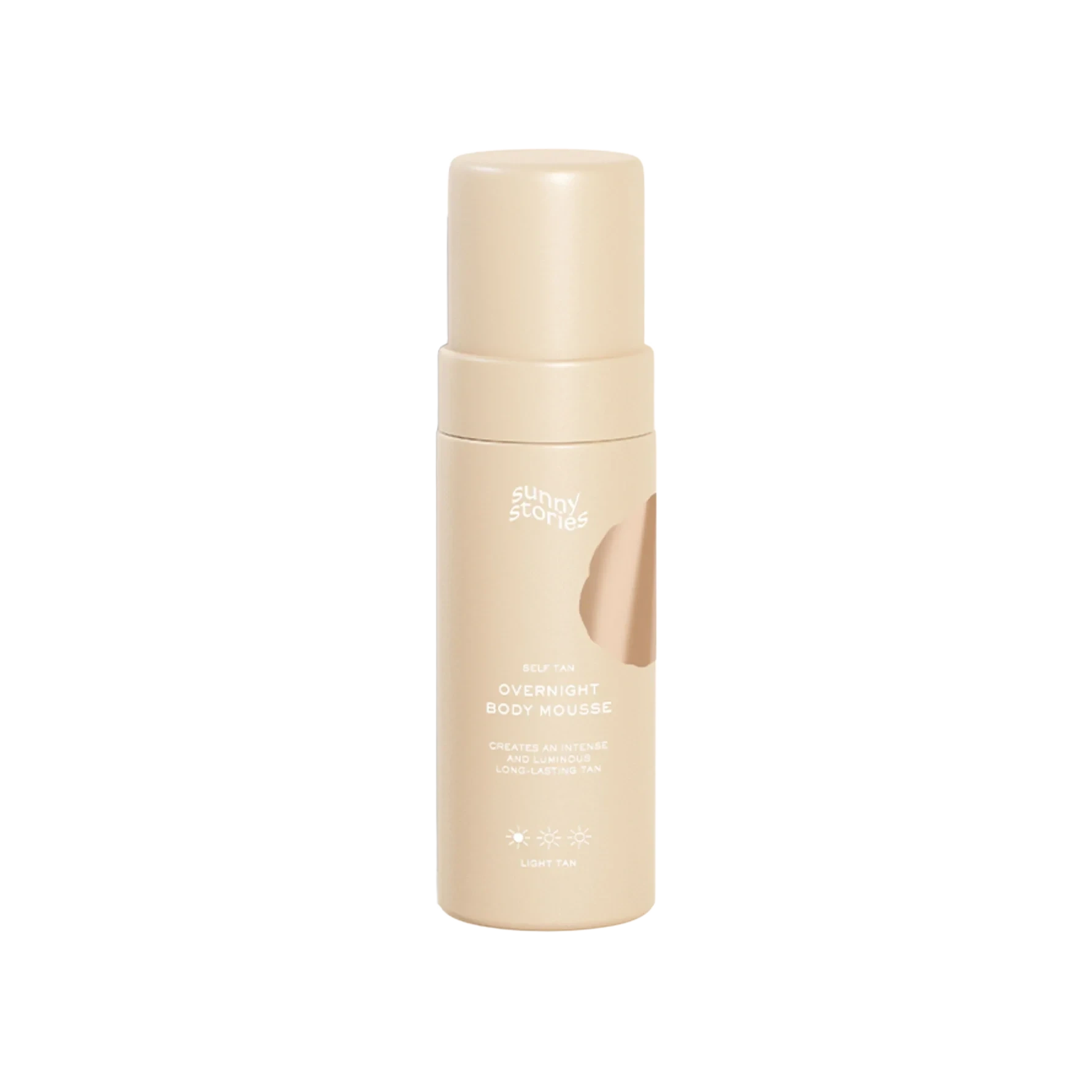 Sunny Stories Self Tan Overnight Body Mousse Light 150 ml