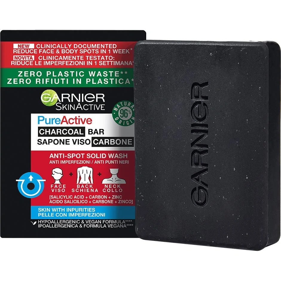 Garnier Pure Activ Charcoal Solid Soap
