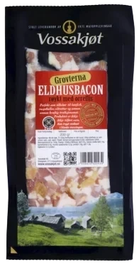 Grovterna Eldhusbacon 200g Vossakjøt
