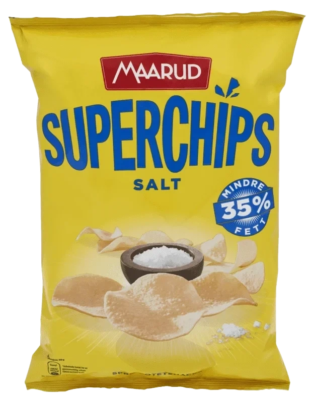 Maarud Superchips Salt 140g