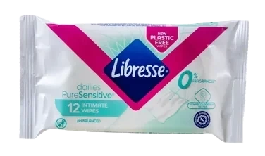 Libresse Intimservietter Pure Sensitive 12 stk