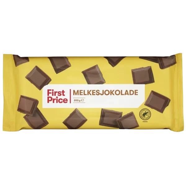 Melkesjokolade First Price 200g
