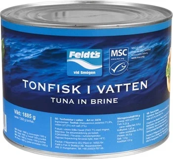 Tunfisk i Vann 1350g Msc
