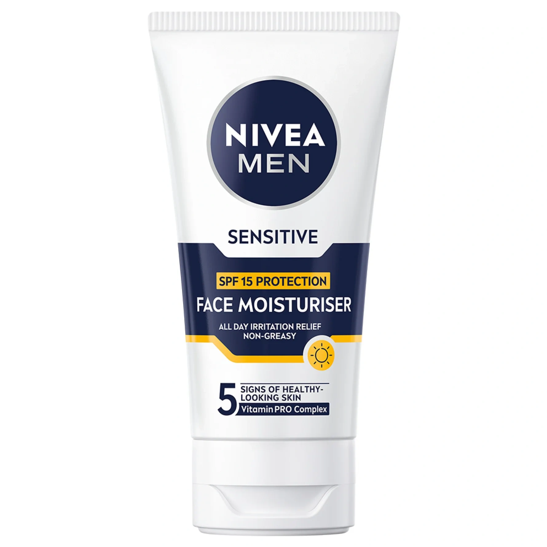 NIVEA Men Sensitive Face Cream SPF15, 75 ml