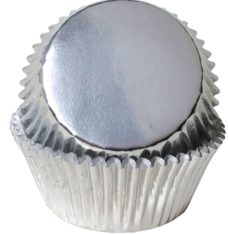 Muffinsformer Standard Sølv 45stk Cacas