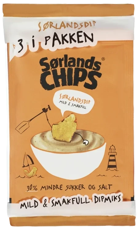 Sørlandsdip Mild&Smakfull 3pk