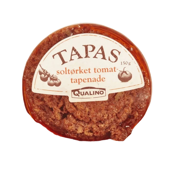 Tapenade Tomat Soltørket 150g Tapas Qualino