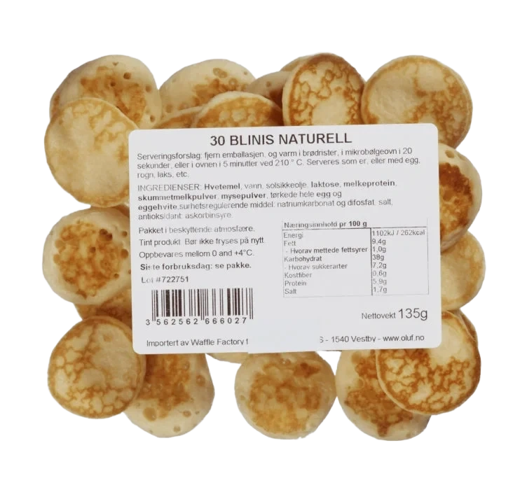 Blinis Coctail Frosne 135g