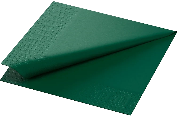 Serviett 3l 33cm 125stk Mørke Grønn