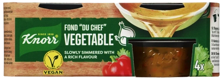 Fond Du Chef Grønnsak 4x28g Knorr