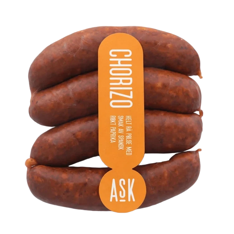 Chorizo Rå 300g Ask