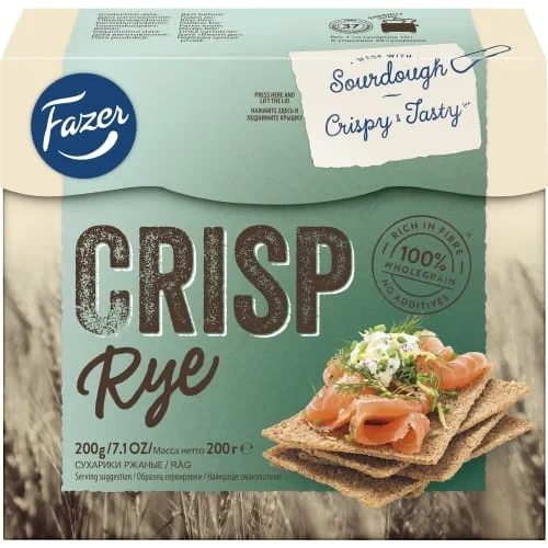 Crisp Rye Ljust Rågbröd