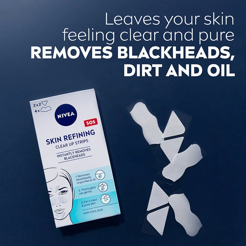 Nivea Refining Clear-Up Strips 6stk