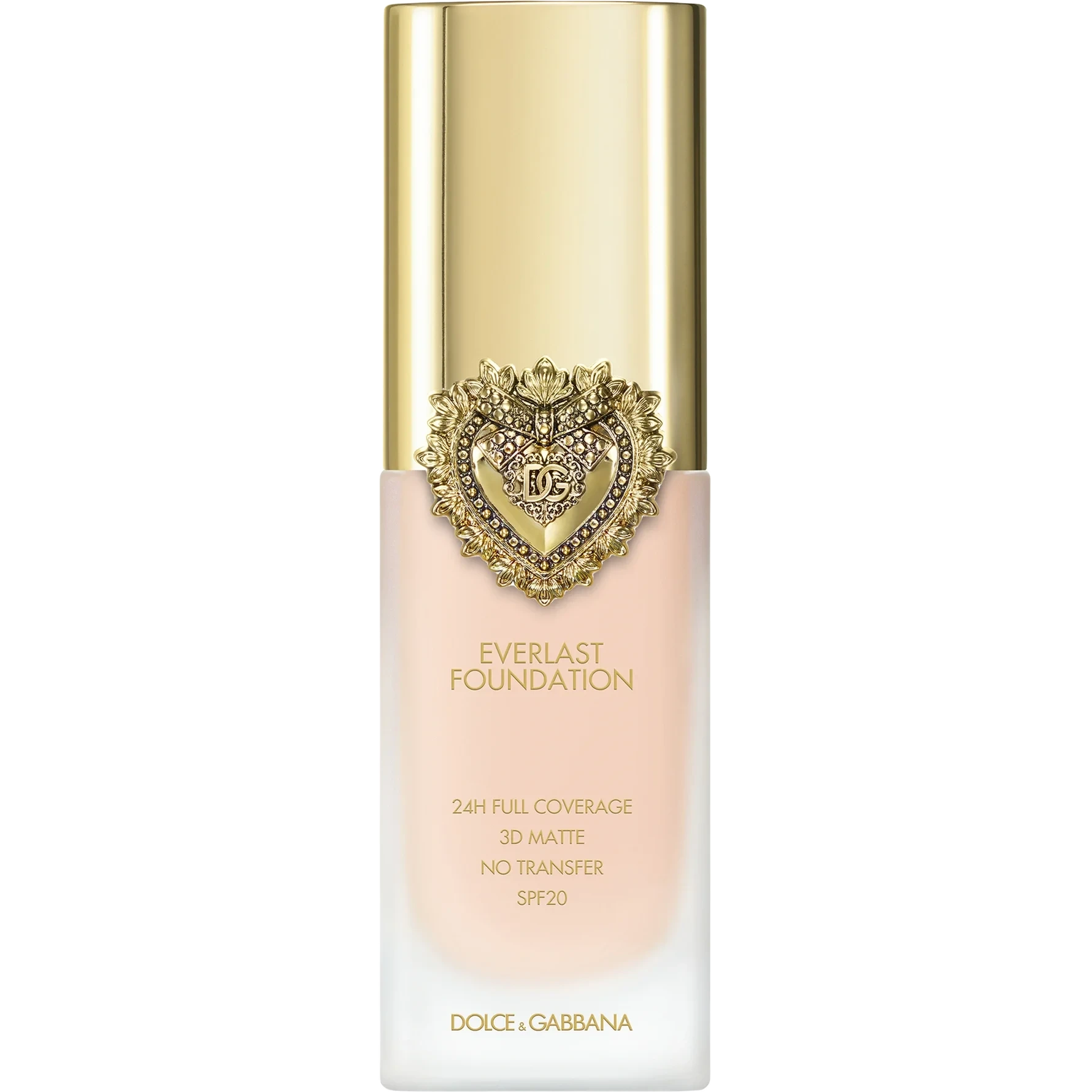 Dolce & Gabbana Everlast Foundation 24H Full Coverage 3D Matte No Transfer SPF20 2C Light