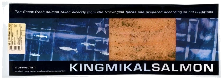Gravlaks sliced         kg