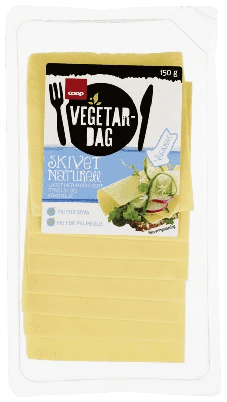 Vegetardag Skivet Naturell 150g
