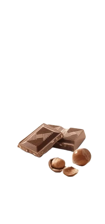 Cavalier Melk-hasselnøtt Sjokoladeplate 85g, Søtet med Stevia