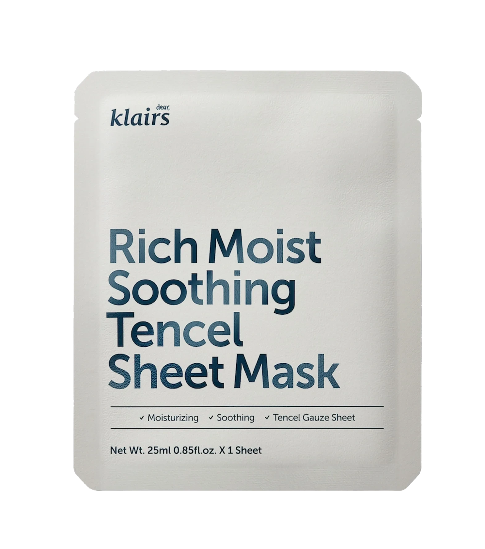 Klairs Rich Moist Soothing Tencel Sheet Mask