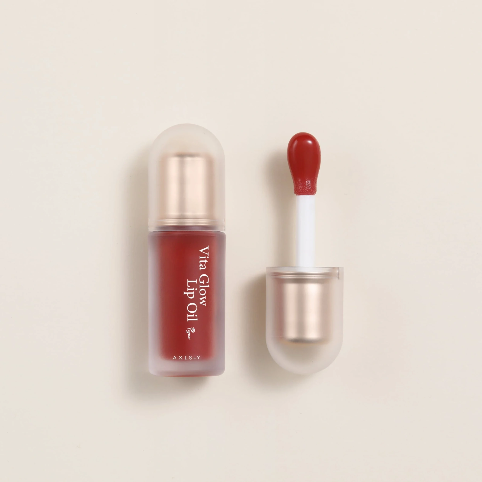Axis-Y Vita Glow Lip Oil, Chilled Berry, 4,5 g