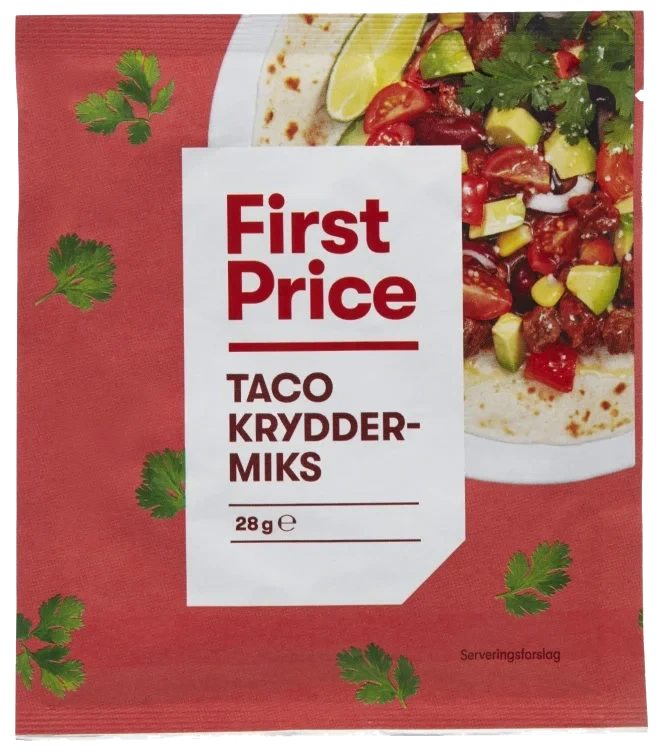 Taco Kryddermix 28g First Price
