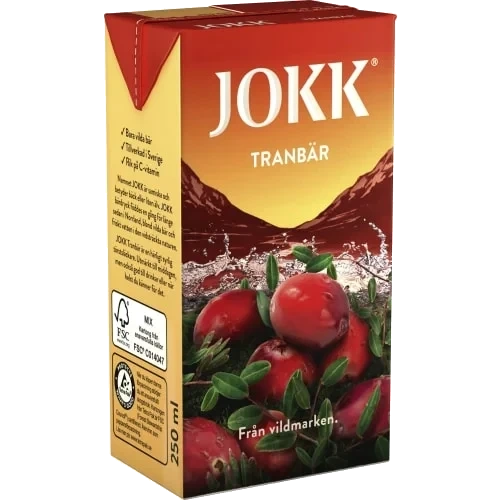 Tranbärsdryck
