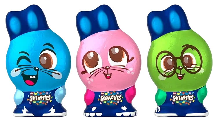 Påskehare 85g Smarties