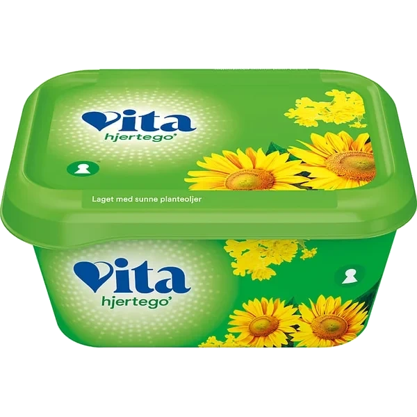 Vita Hjertego Myk Plantemargarin 370g