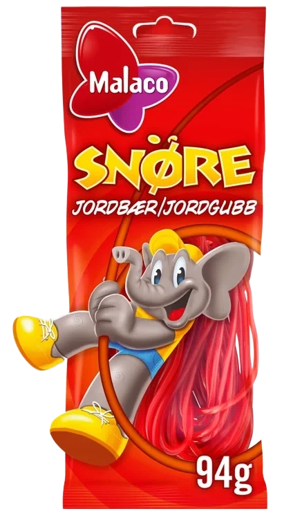 Jordgubbssnöre Påse