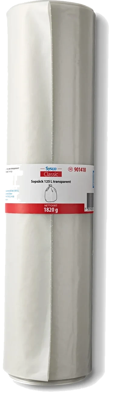 Sopstäck Matavfall Stark 125L klar