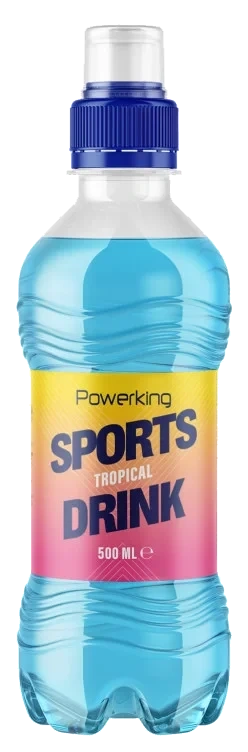 Powerking Sportsdrikk Tropical 0,5l flaske