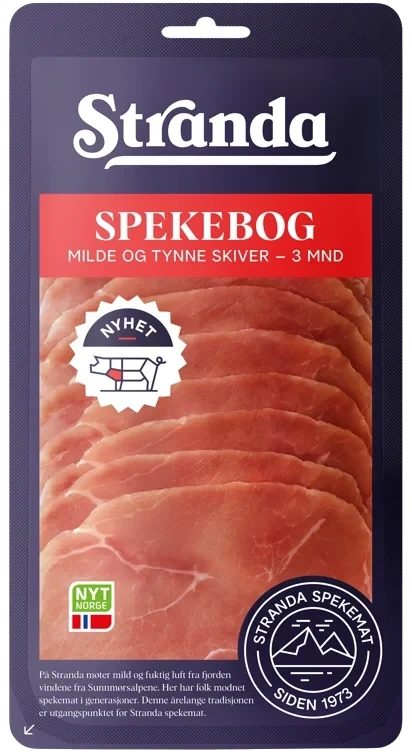 Stranda spekebog skivet  80g