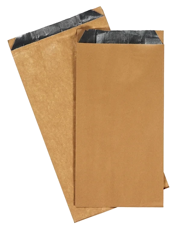 Grillpose brun alufolie 2kg  15x6,5x29cm   1000stk