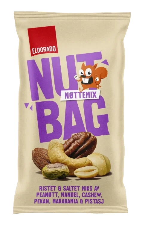 Nutbag Nøttemix 50g Eldorado
