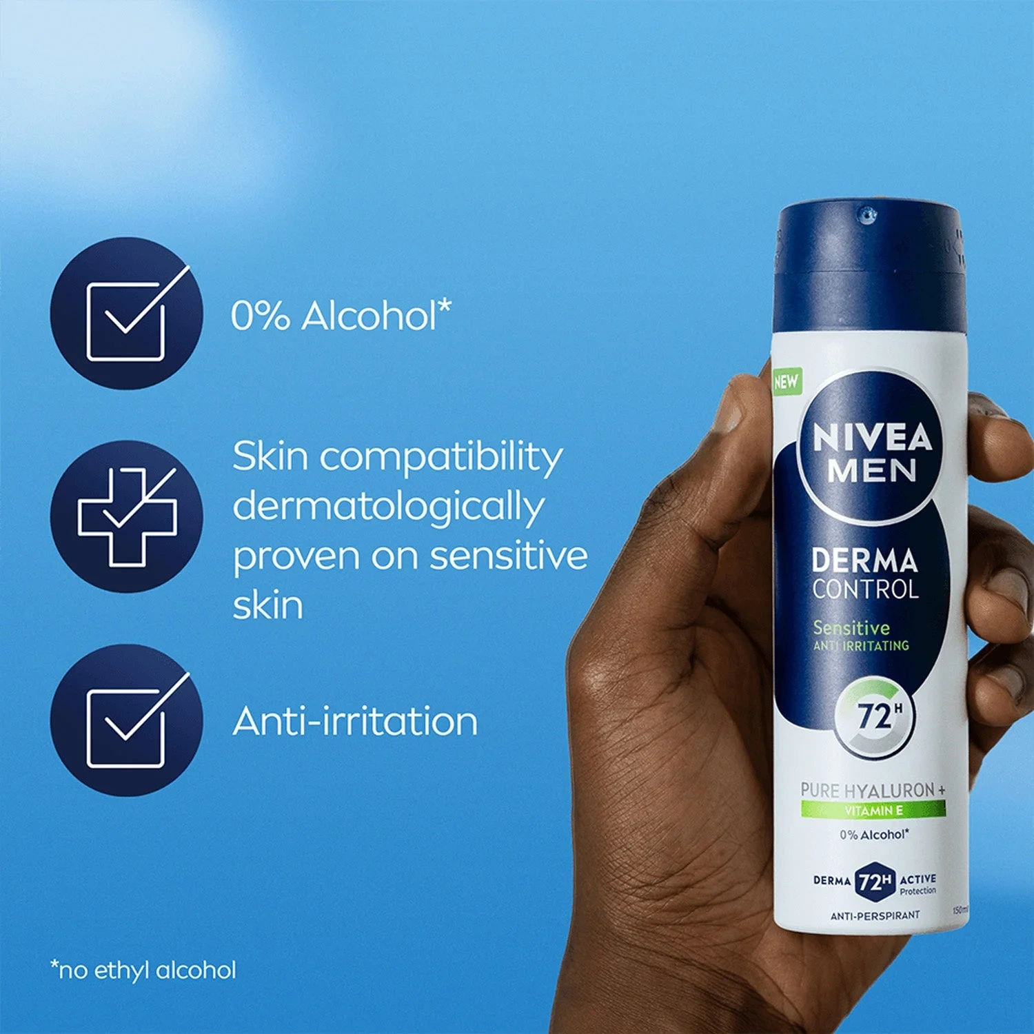 Deo Spray Derma Control Sensitive
