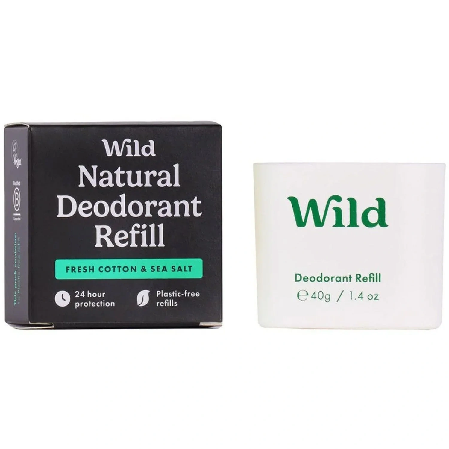 Wild Fresh Cotton & Sea Salt Deodorant