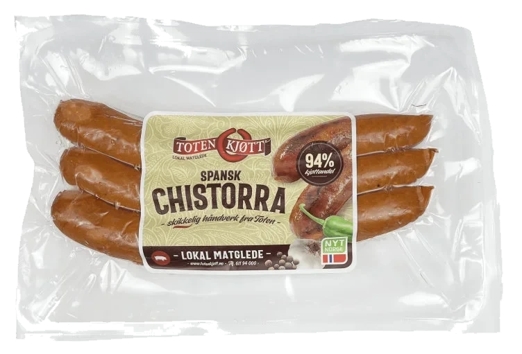 Chistorra 230g Toten Kjøtt