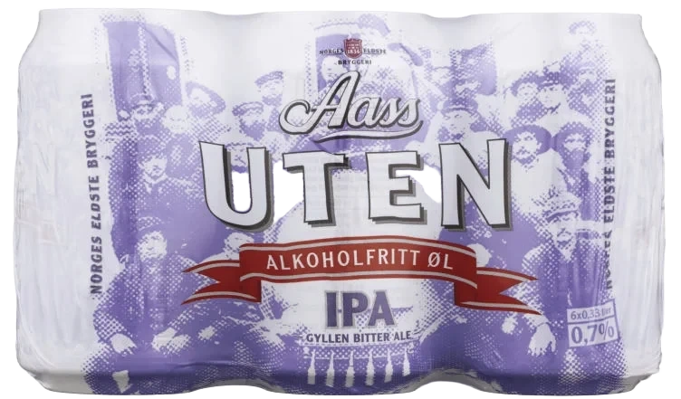 Aass uten Ipa 0,33lx6 boks