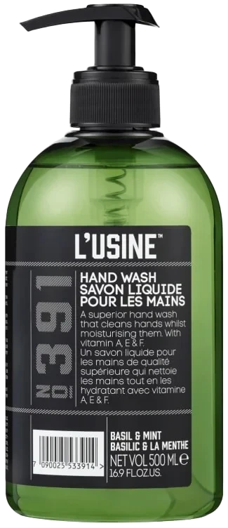 L'Usine Håndsåpe Basil 500ml