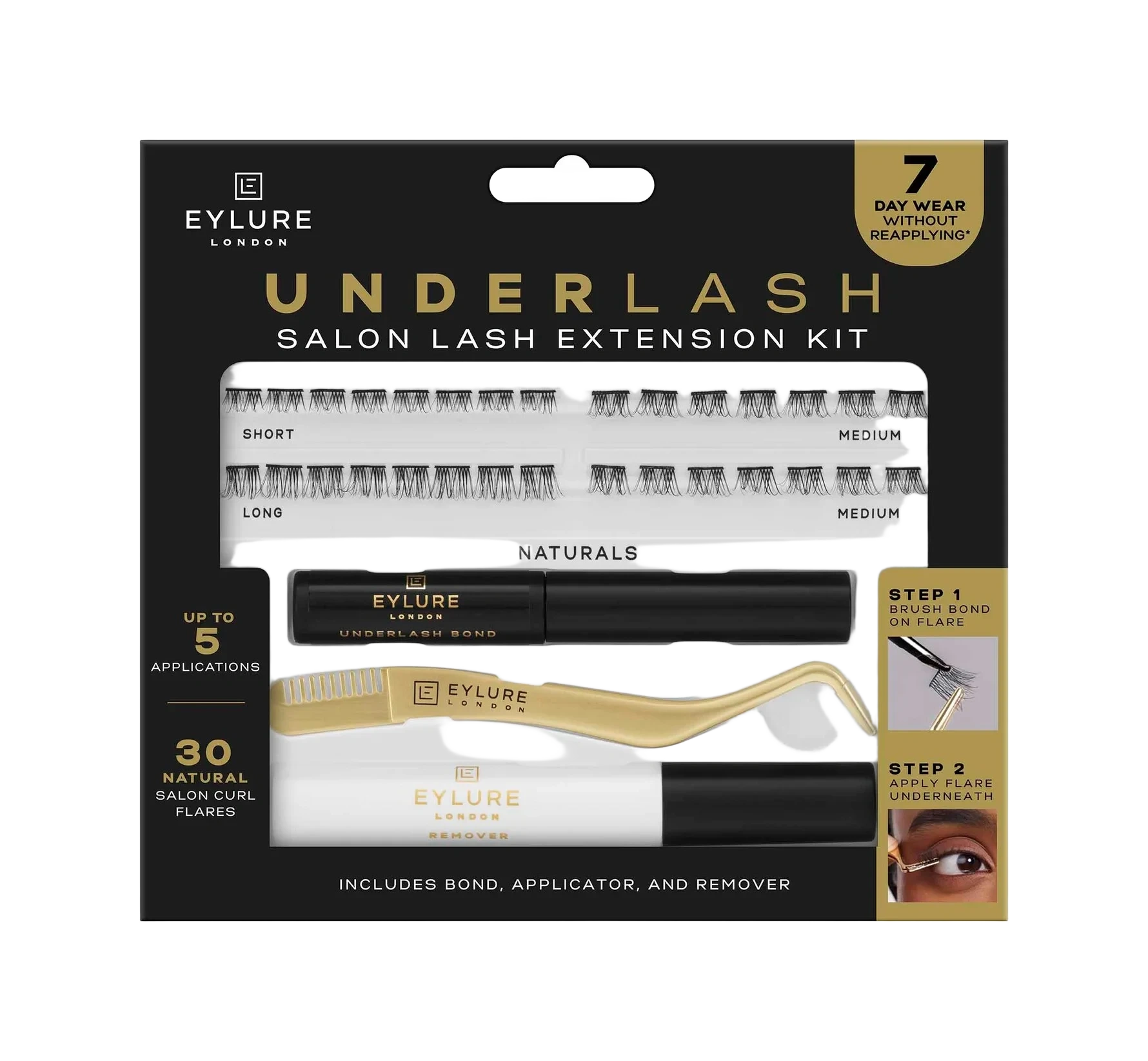 Eylure Underlash Natural Salon Curl Kit 15 ml