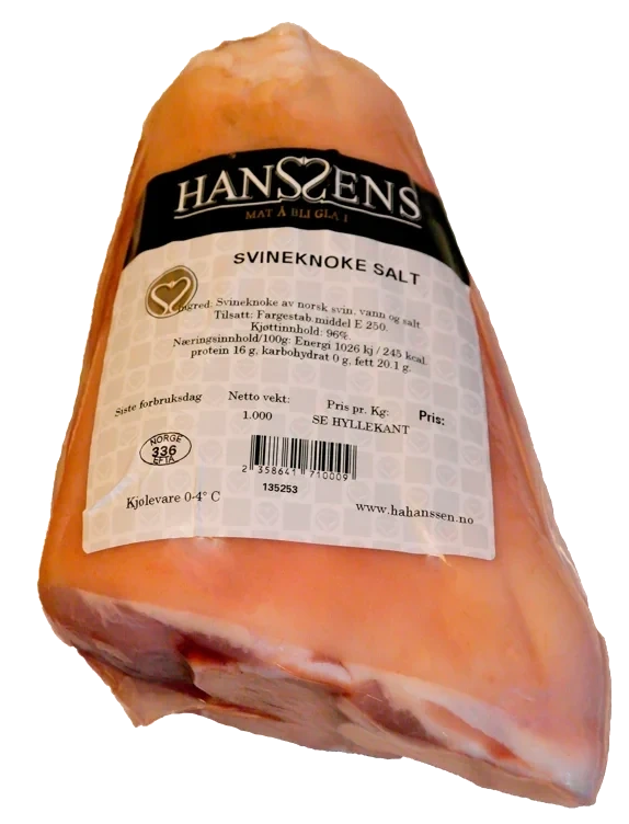 Svineknoke salt løs fersk   kg
