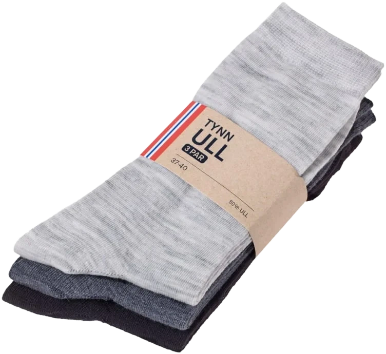 Tynn Ullsokk X3 Mix 41-45