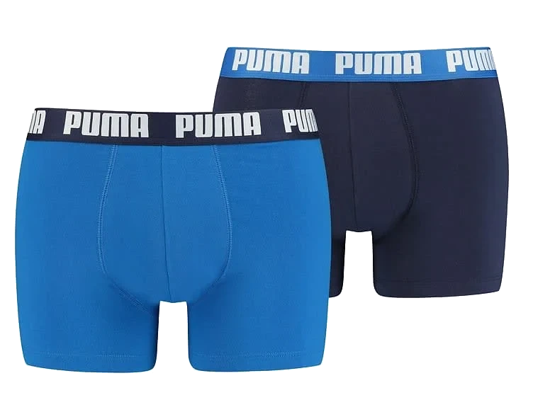 Boxer Basic Herre 2pk Blue/Navy Xl Puma