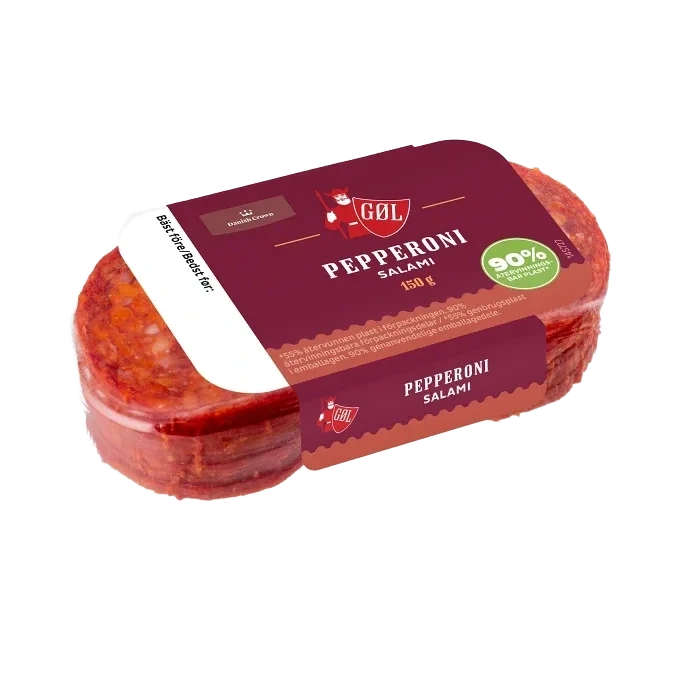 Salami Pepperoni skivad 150g Göl Pölser