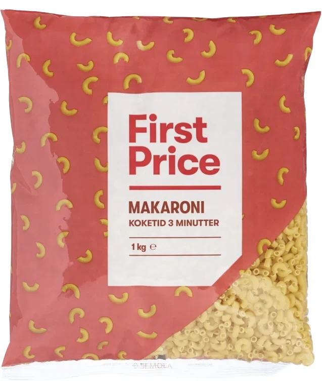 Makaroni 1kg First Price