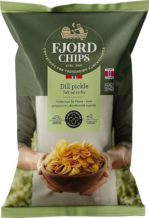 Dill Pickle 150g Fjordchips