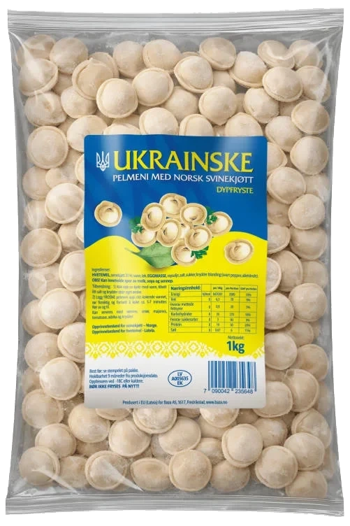 Pelmeni m/Svin 1kg Baltika