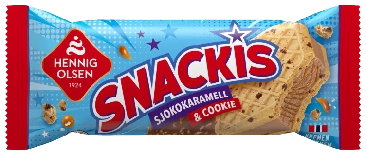 Snackis Sjokokaramell 151ml Hennig-Olsen