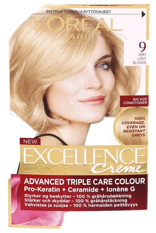 Excellence 9 Meget Lysblond